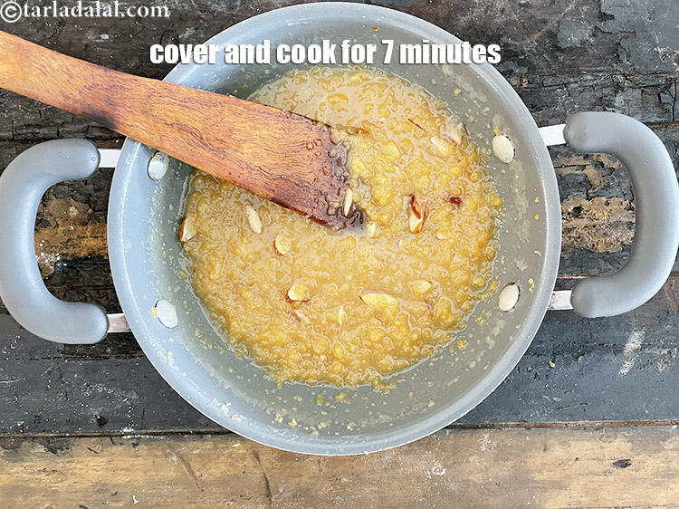 Step 27 – <p>Cover and cook on a slow flame for another 5 to 7 minutes, while stirring …