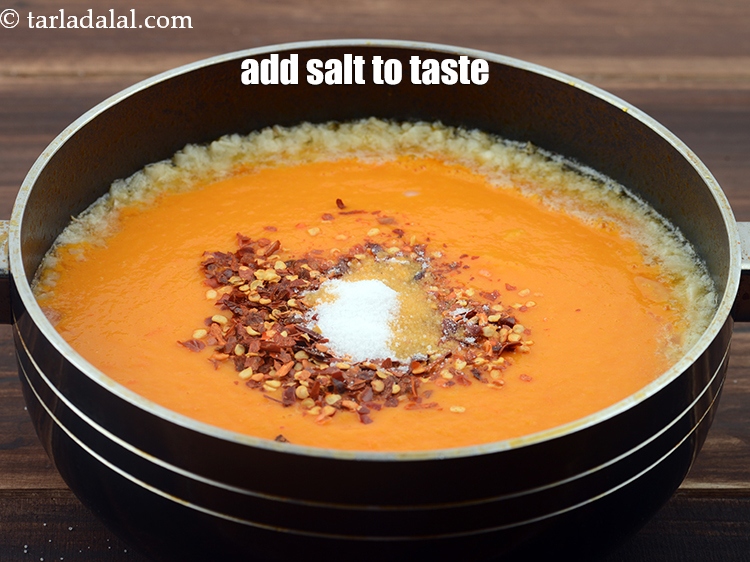 Step 20 – Add salt to taste.