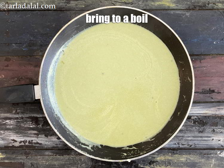 Step 22 – Bring to a boil.