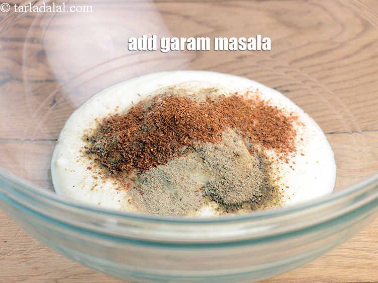 Step 23 – Add &frac14; tsp <a href="https://www.tarladalal.com/glossary-garam-masala-296i">garam masala</a>.