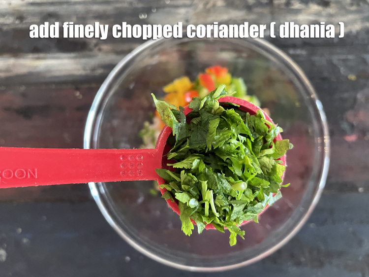 Step 24 – Add&nbsp;<meta charset="UTF-8" />2 tbsp&nbsp;finely&nbsp;<a href="glossary-chopped-coriander-783i">chopped coriander (dhania)</a>.