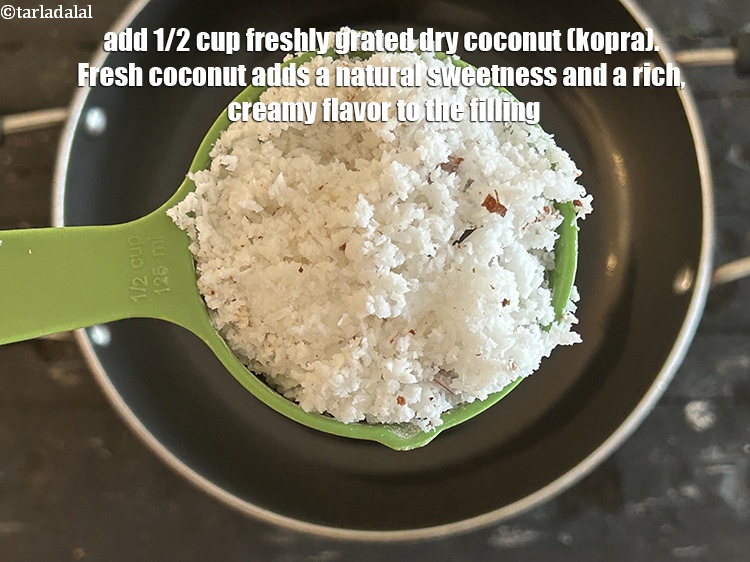 Step 21 – <meta charset="UTF-8" /> Add 5 tbsp&nbsp;freshly&nbsp;<a href="glossary-grated-dry-coconut-2272i">grated dry coconut (kopra)</a>.&nbsp;Fresh coconut adds a natural sweetness …