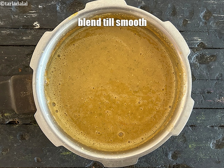 Step 21 – Blend till smooth.