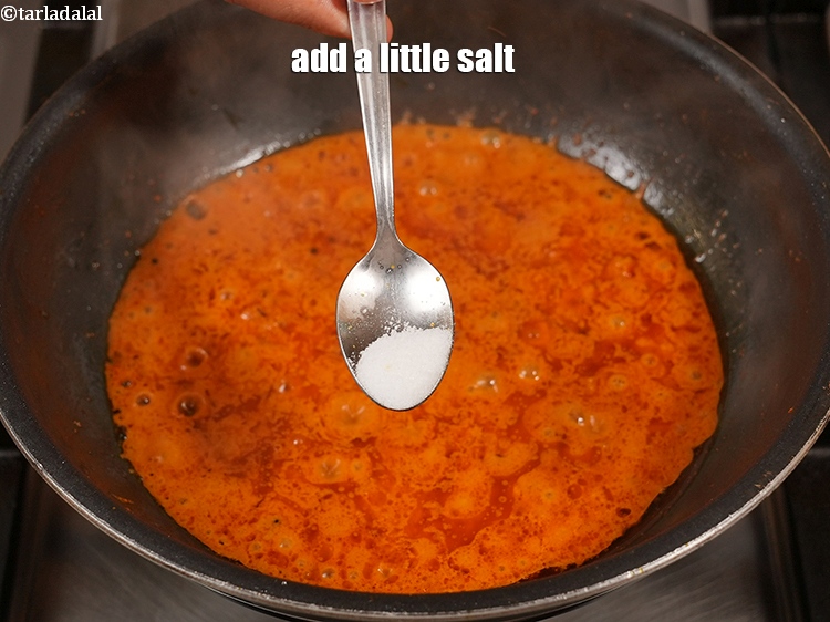 स्टेप 21 – <p>थोड़ा सा नमक डालें।&nbsp;&nbsp;</p>