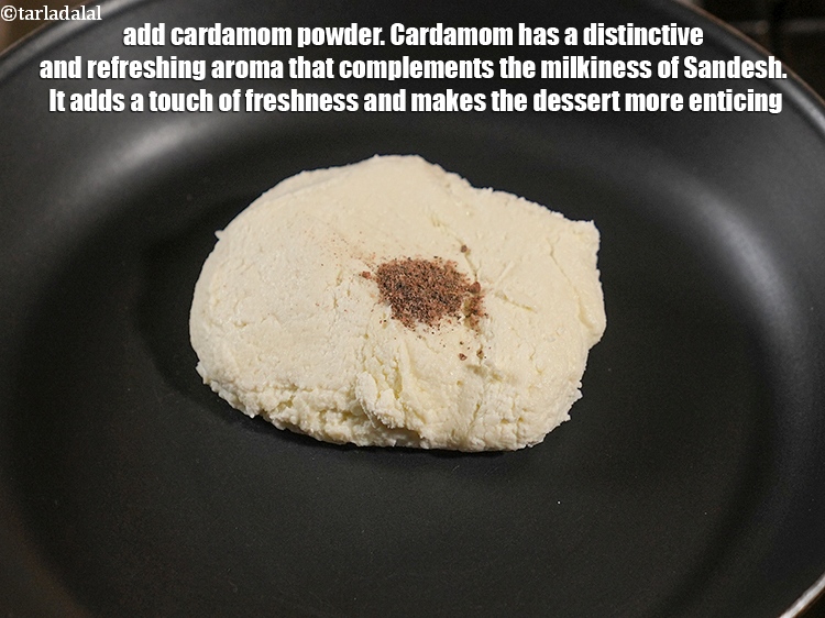 Step 21 – Add 1/8 tsp <a href="https://www.tarladalal.com/glossary-cardamom-powder-elaichi-powder-265i">cardamom (elaichi) powder</a>. Cardamom has a distinctive and refreshing aroma that …