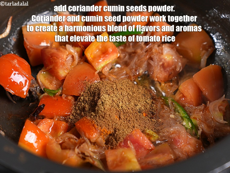 स्टेप 21 – <p>1 चम्मच&nbsp;<a href="">धनिया-जीरा पाउडर</a>&nbsp;डालें&nbsp;। धनिया और जीरा पाउडर मिलकर स्वाद …