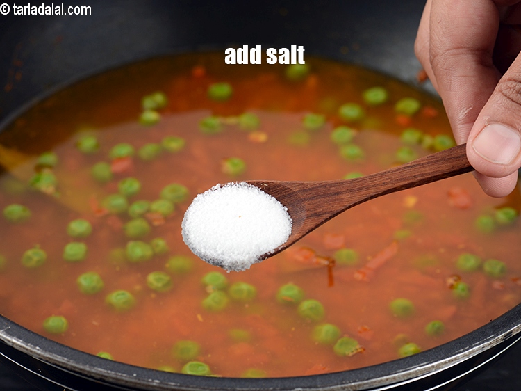 Step 21 – Add salt to taste.