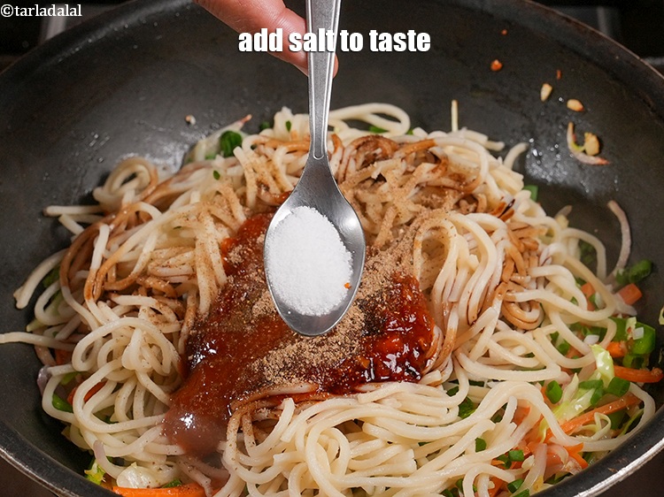 Step 21 – Add salt to taste.