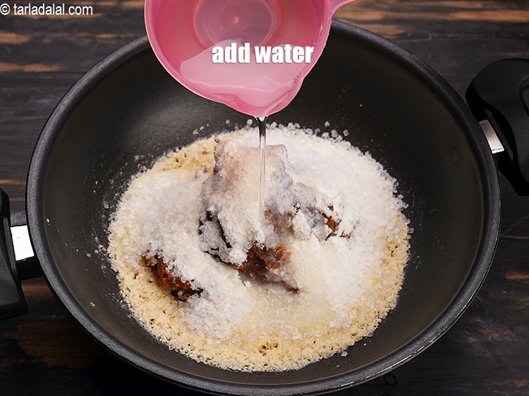 Step 26 – Add 1/2 cup water.