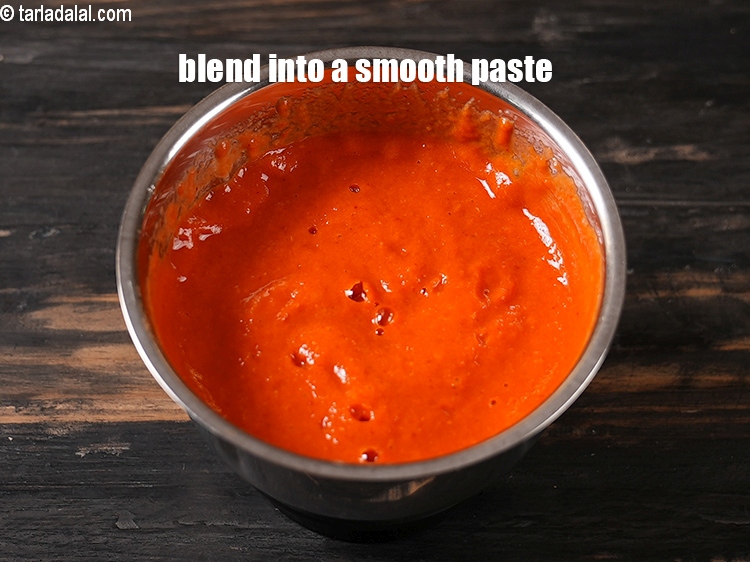 Step 21 – Blend into a smooth paste.