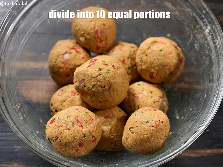 Step 22 – Divide into 10 equal portions.