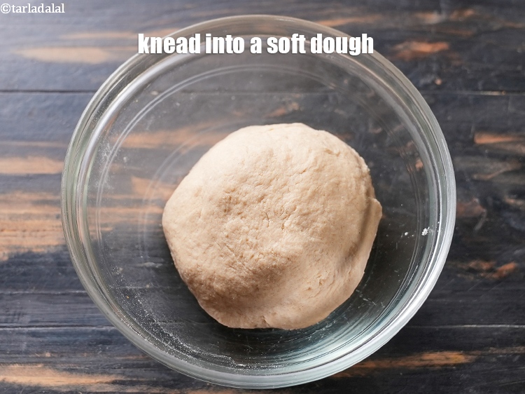 Step 22 – Knead into a soft dough.