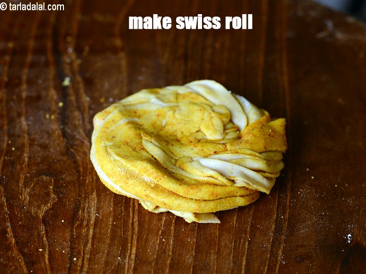 Step 21 – Make swiss roll.