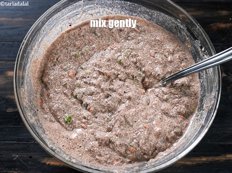 Step 22 – Mix gently.