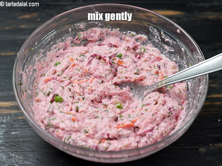 Step 21 – Mix gently.
