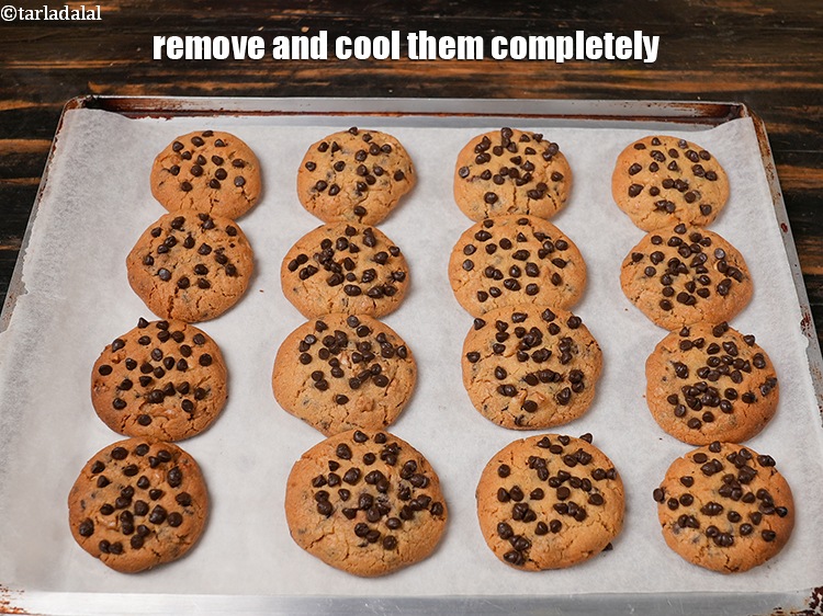 Step 21 – Remove and cool them completely.&nbsp;