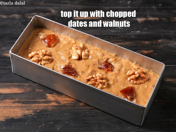 Step 21 – Top it up with chopped dates and jaggery.