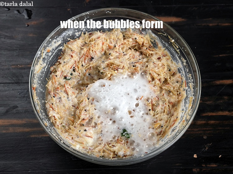 Step 26 – When the bubbles form.