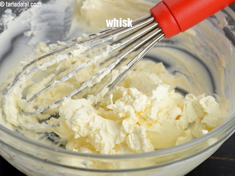 Step 22 – Whisk until soft.