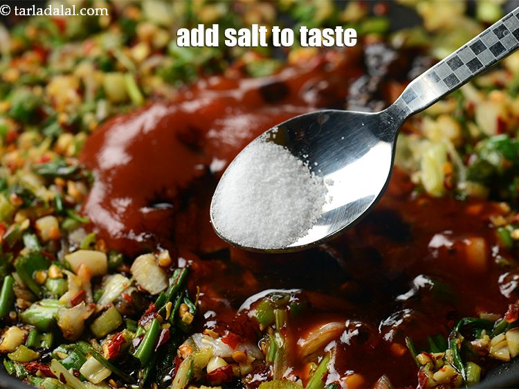 Step 22 – Add little salt to taste.