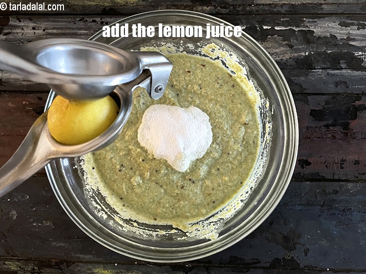 Step 30 – Add 2 tsp lemon juice.