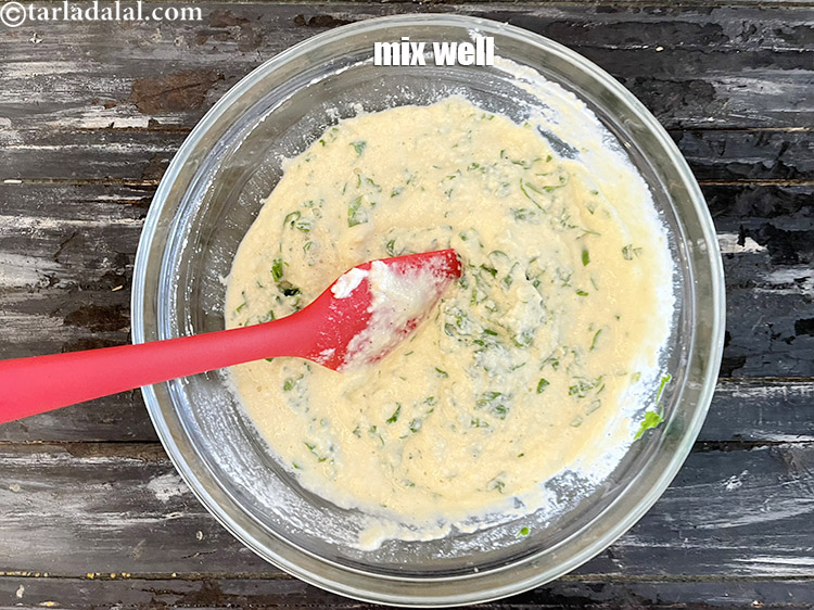 Step 21 – Mix well.