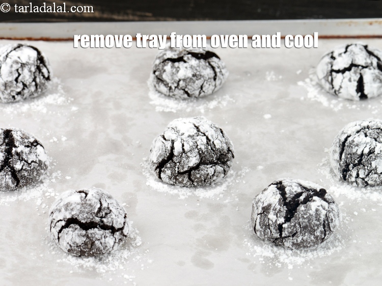 Step 24 – Cool the cookies completely otherwise it will break.