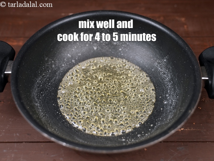 Step 22 – Mix well and cook on a high flame for 4 to 5 minutes or till …