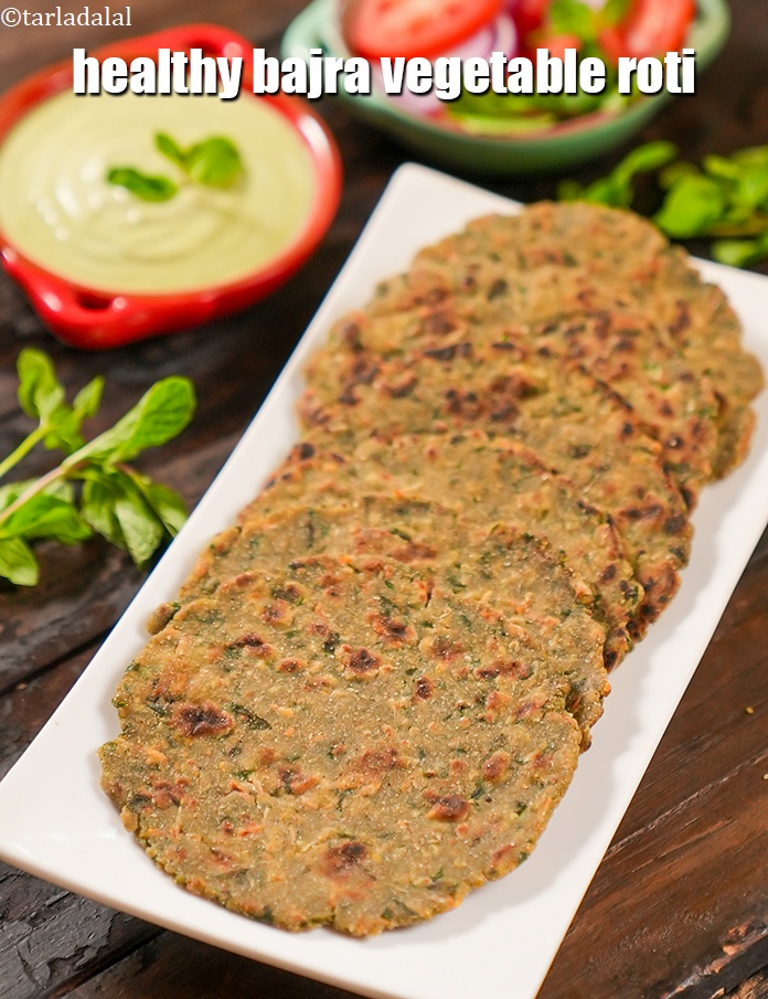 Step 23 – <meta charset="UTF-8" /> Serve <strong>bajra gajar palak paratha | healthy bajra vegetable roti | gluten …