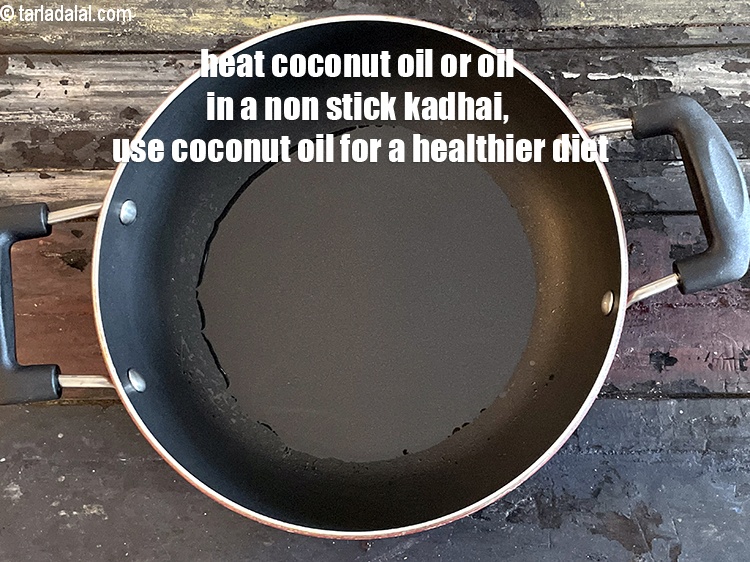 Step 21 – To make <strong>mixed kathol sabzi recipe | Gujarati mixed pulses sabji | healthy mix&nbsp;kathol shaak&nbsp;|&nbsp;</strong>heat …