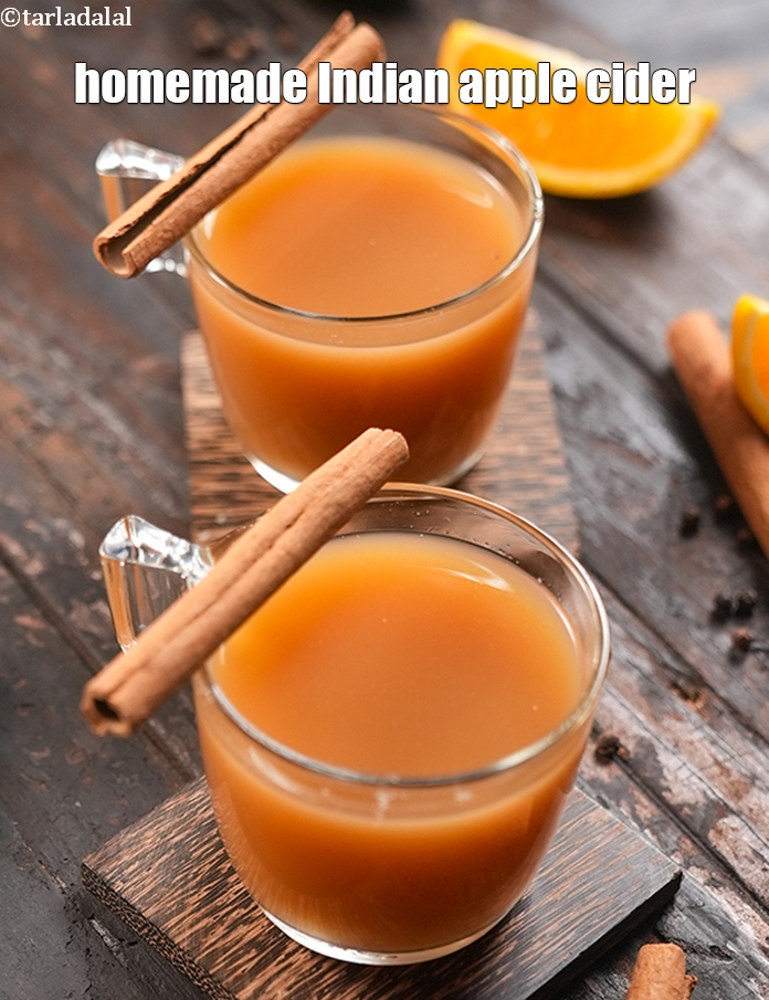 Step 31 – Serve <strong>hot apple cider | homemade Indian apple cider | healthy apple cider without sugar …