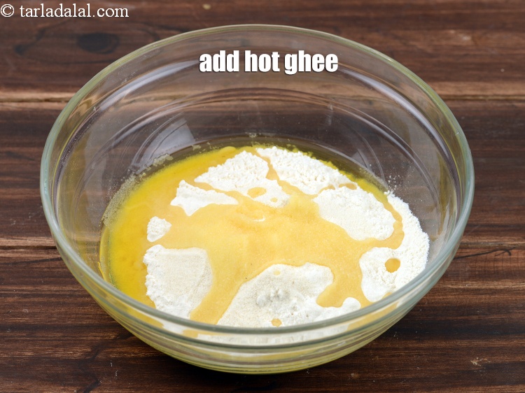 Step 23 – Add 3 tbsp hot ghee.