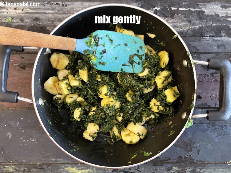 Step 21 – Mix gently.