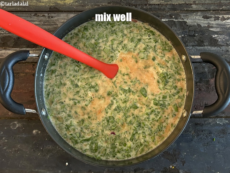 Step 23 – Mix well.