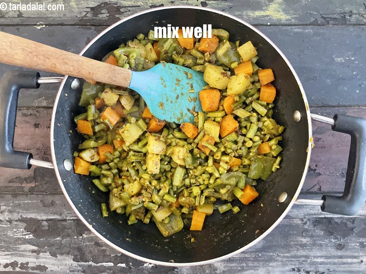 Step 31 – Mix well.