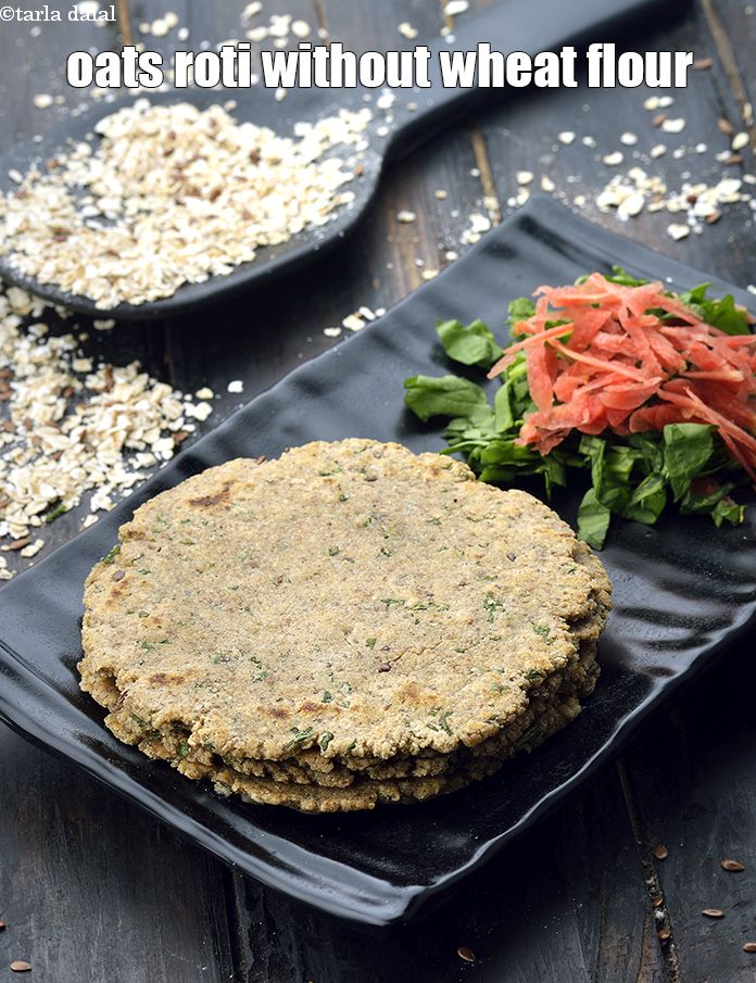Step 22 – Serve <meta charset="UTF-8" /><strong>oats rotis for IBS recipe | oats roti without wheat flour | …
