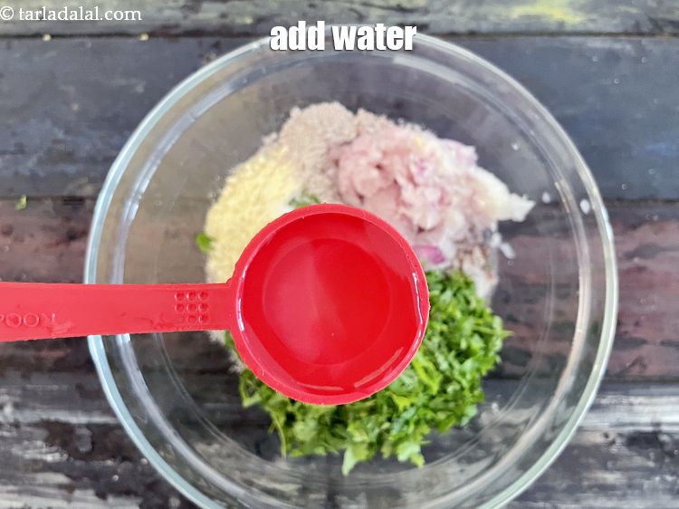 Step 13 – Add 5&nbsp;tbls water.