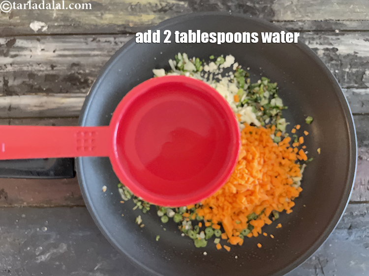 Step 20 – Add&nbsp;2 tbsp of water.