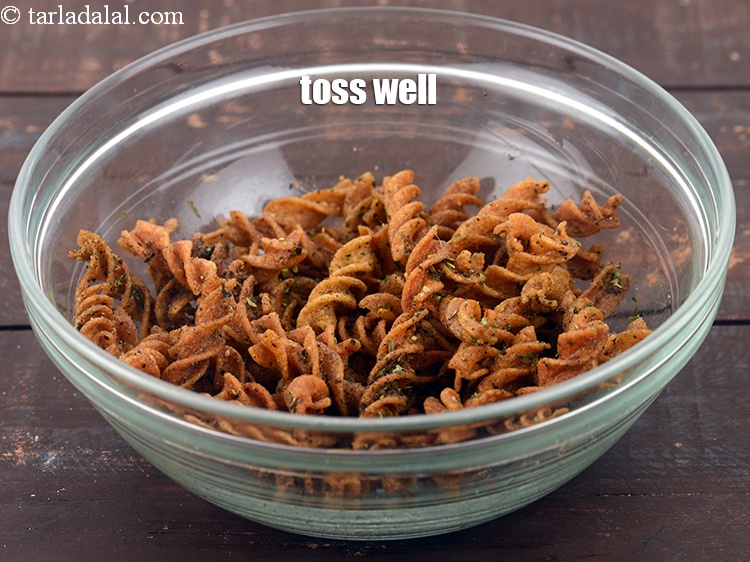 Step 21 – Toss well.