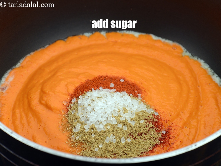 Step 23 – Add 1/2 tsp&nbsp;<a href="https://www.tarladalal.com/glossary-sugar-chini-shakkar-278i">sugar</a>.