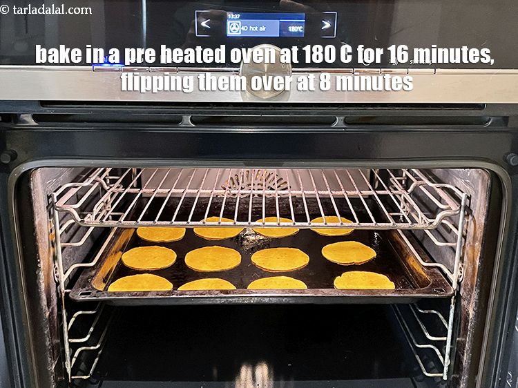 Step 22 – <meta charset="UTF-8" /> Bake it in a pre-heated oven at 180&deg;C (360&deg;F) for 16&nbsp;minutes. Flip …