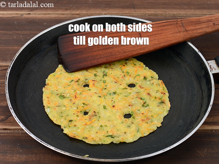 Step 20 – Cook on both the sides till they turn golden brown in colour.