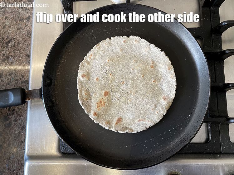 Step 24 – Flip over and cook the other side the same way.