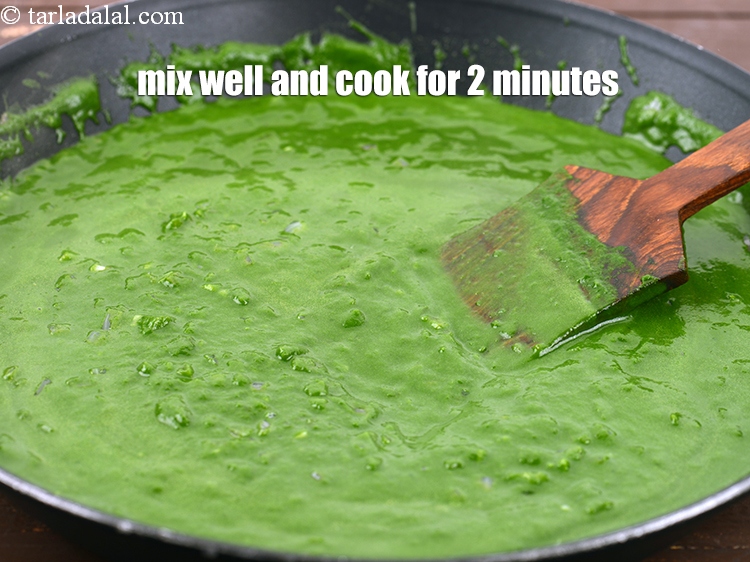 Step 21 – Mix well and cook on a medium flame for 2 minutes, while stirring occasionally.