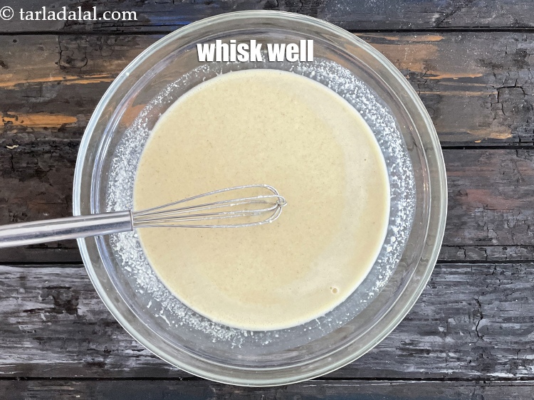 Step 21 – Whisk well.