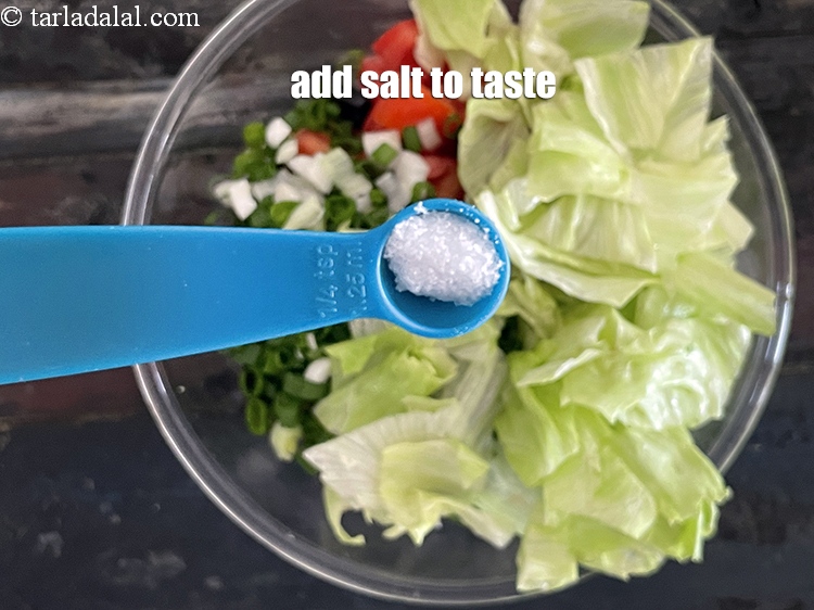 Step 33 – Add salt to taste. We added 1/4th&nbsp;tsp salt.