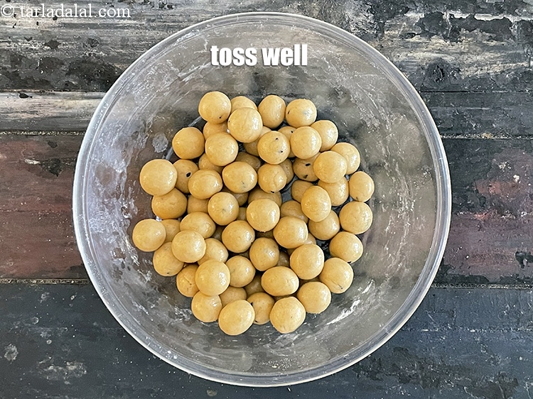 Step 21 – Toss well.