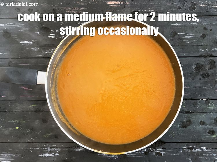 Step 24 – Cook on a medium flame for 2 minutes, while stirring occasionally.
