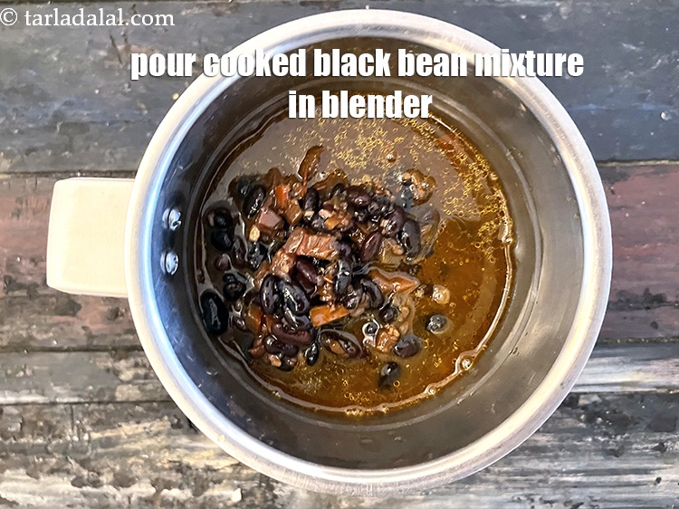 Step 21 – To make <strong>black bean soup recipe | Mexican style black bean soup | healthy Indian …