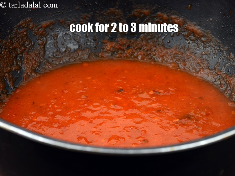 Step 22 – Cook on medium flame for 2 to 3 minutes.